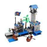 14887012-365PCS 3D Construction Educational Bricks Building Blocks Pirates Navy Headquaters Enlighten Toys
