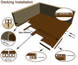 Easy Installation and Professional Customized Design WPC Decking Floor
