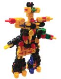 Dbolo Building Blocks Funny Plastic Deformation Mecha Series Brick Toys