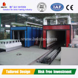 Clay Brick Tunnel Kiln with Natural Gas Firing System