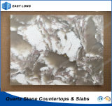 Engineered Stone Quartz Slabs for Solid Surface with High Quality (Marble colors)