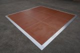 Walnut Wooden Dance Floor with Frame for Event/Party/Wedding Decoration