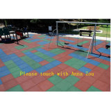 Outdoor Colorful Rubber Tiles/Playground Rubber Floor Tile