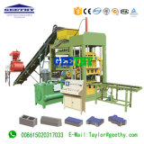 Qt4-15c Stationary Automatic Concrete Cement Brick Machine Made in China